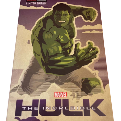 The Incredible Hulk-The First Ten Years-Marvel Studios-L/Ed-Scholastic-PB