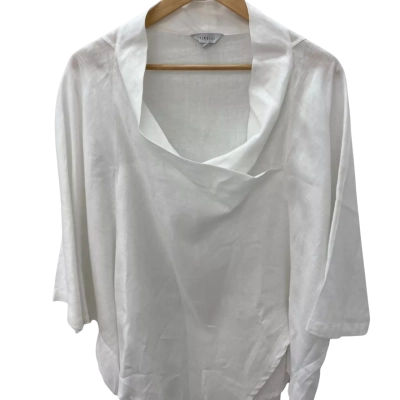 TIRELLI Womens  Size XL 3/4 Sleeve Top White 