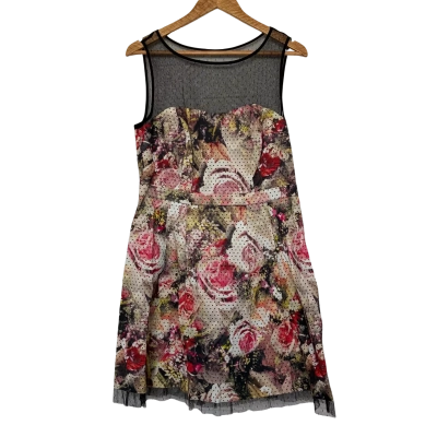 Leona Edmiston Size 14 Multicoloured Dress