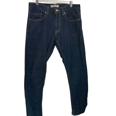 Quiksilver Mens  Size 33 Straight Leg Jeans Blue 