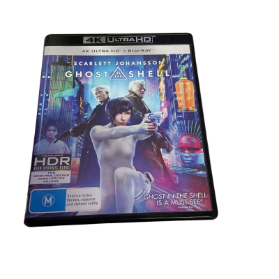Ghost in the shell 4K + blu ray 