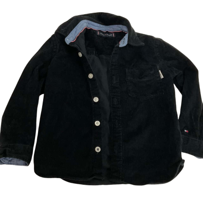 Tommy Hilfiger Kids Corduroy Shirt Size 98 (3) Black