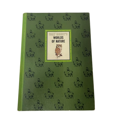 Vintage 1965 Walt Disney's Worlds Of Nature Book