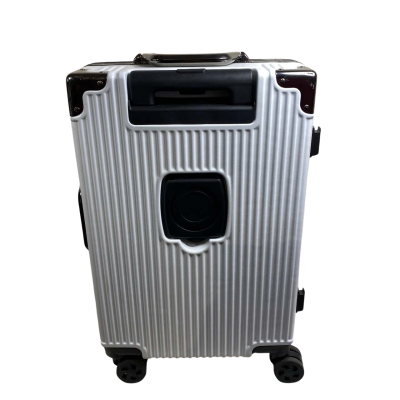 Jingpin Luggage hard shell suitcases white