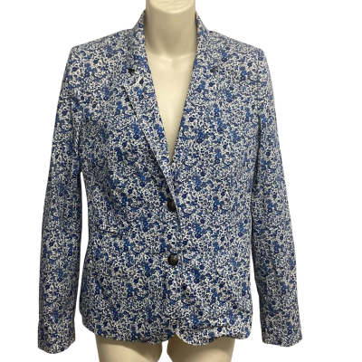 Sportscraft Womens  Size 8 Liberty Print Blazer 