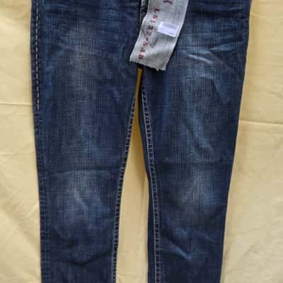  Womens  Size 29 (11-12) Skinny Jeans Navy Blue 