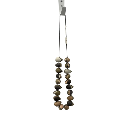 ELK Womens Necklace Beige / Black  / Khaki / Off White / Peach 