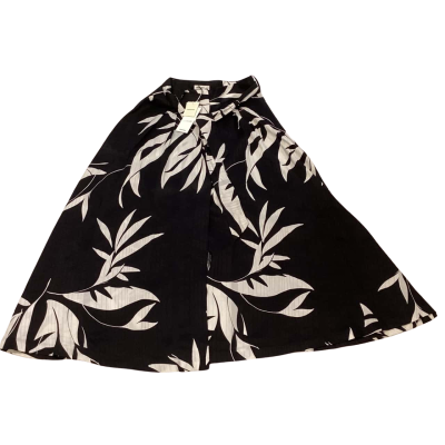 Country Road Womens  Size 16 Maxi Skirt Black  / White - Pattern 