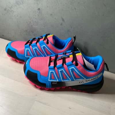 Hike Balance Blue/Pink Speed 3 Trail Shoes Size 39