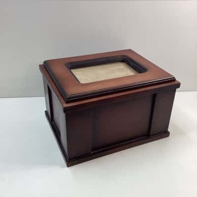 Hardwood Storage box. 