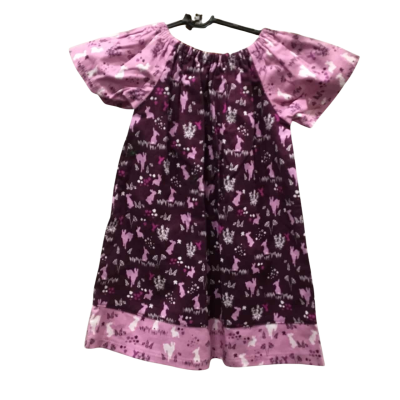 BN Pink Patterned Pheasant Dress Size 12 Months