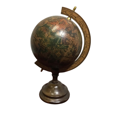 Wooden Italian Globe. 30 CM