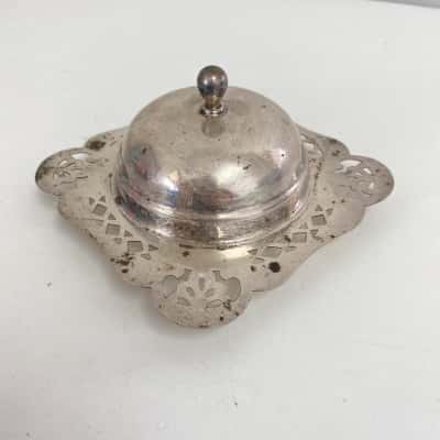 Vintage Renown Silver Butter Dish With Lid