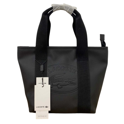 Lacoste Womens Small Shopping Bag Black