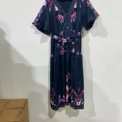 City Chic Dress Zuri Womens  Size 14 Floral RRP$159.95