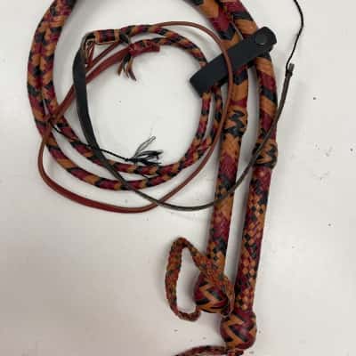Pair of bull whips 