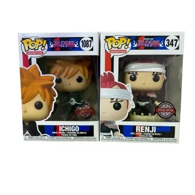 Set of 2 Shonen jump bleach funko pops