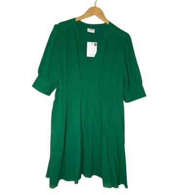 Sussan Womens  Size 18 Midi Dress Green 