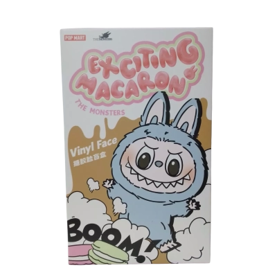 Pop Mart x The Monsters Exciting Macaron Collectable Plush Keychain Mystery Box