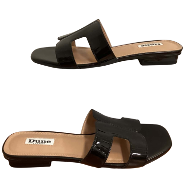 Dune London Womens  Size 38 Flats Black  