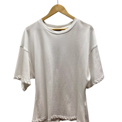 Zara Mens White Tee Size L