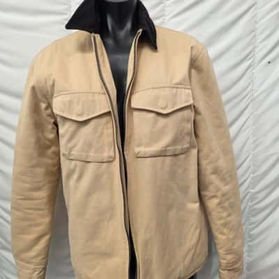 Neuw Mens  Size S Winter Jacket Beige 