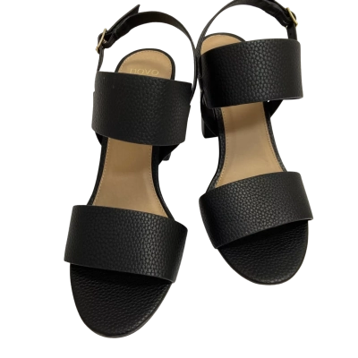 Novo Womens Size 8 Heels Black  