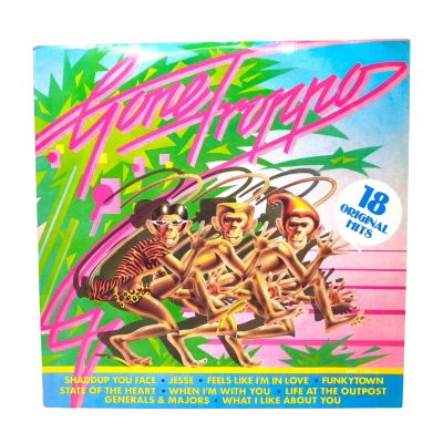 12" Vinyl Record Various Artists – Gone Troppo Released 1980 - See Description For Song List Record Has Some Minor Scratches, Sleeve Is Good