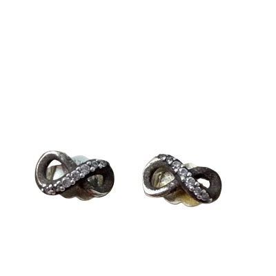 Pandora sparkling infinity Earrings 925 ale