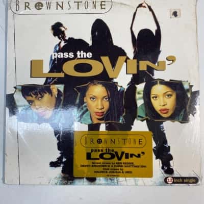 Brownstone Pass The Lovin 12" Vinyl Record Single