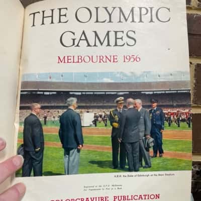 The Olympic Games Melbourne 1956 Hard Cover