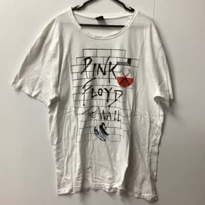  Mens  Pink Floyd Size XXXXL Short Sleeve T-shirt White F