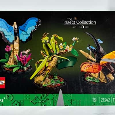 LEGO Ideas 21342 The Insect Collection 1111pcs | Complete/Sealed | Damaged Box