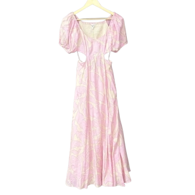BNWT Seed Heritage Womens  Size 8 Maxi Dress Nude / Pink  