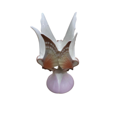 Franz porcelain papillon butterfly tea light candle holder