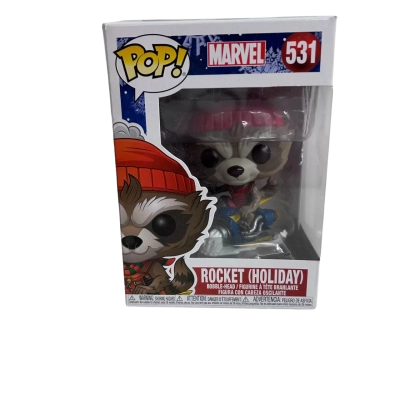 Funko Pop! Marvel - Rocket (Holiday) #531 vinyl bobble head