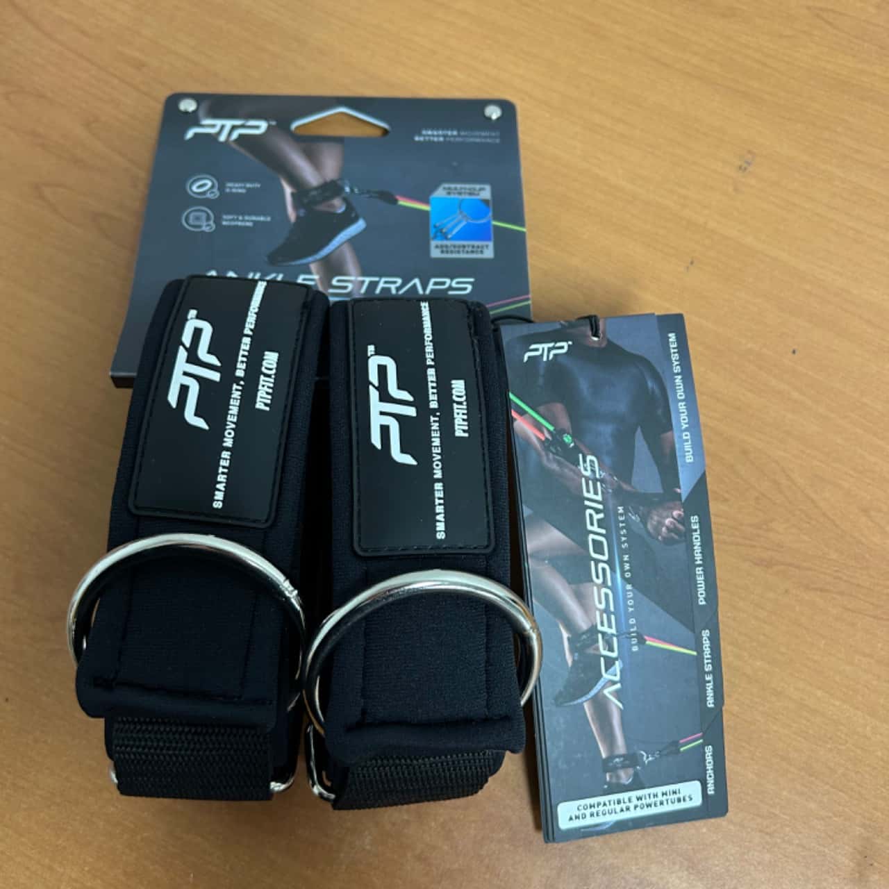Sangles Pour Les Pieds PTP Elite Series - Accessoire Fitness Pour Hanches, Fessiers, Cuisses