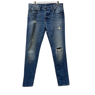 Abercrombie & Fitch Mens  Size 32 Straight Leg Jeans Blue 