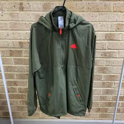 Adidas Mens green jacket Size L 