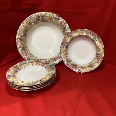 Vintage Lord Nelson Ware Dessert Set