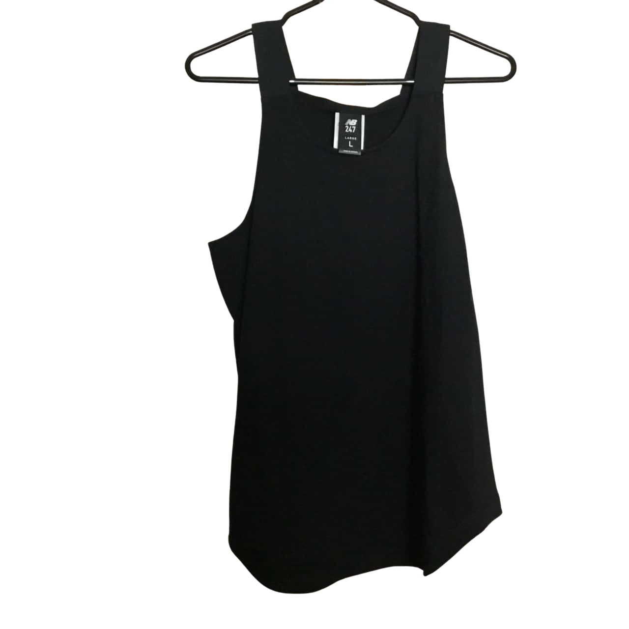 New Balance Black Sports Singlet Size L(s)