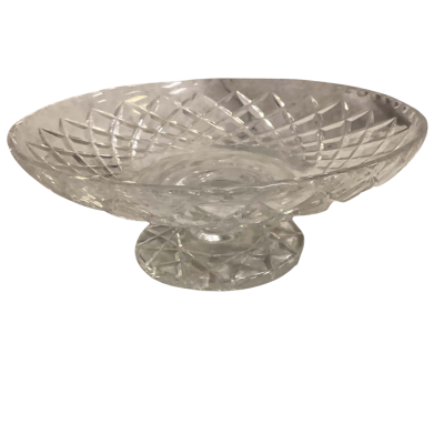 Royal Brierley Crystal pedestal bowl