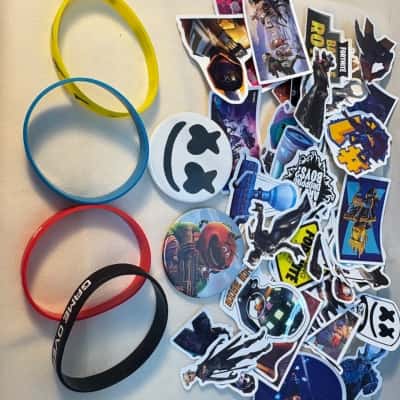 Fortnite Accessories and Stickers 
