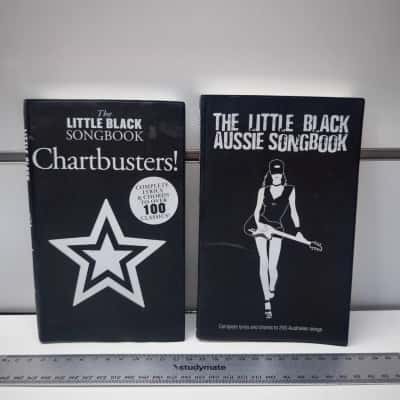 The Little Black Songbooks Bundle of 2 (Chartbusters! & The Little Black Aussie Songbook)