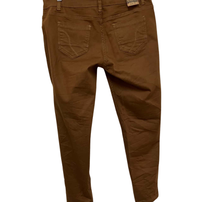 OnadoUnisex  Size XL Ankle Length Pants Brown floral reversible waist 34-36inch stretch RRP $179