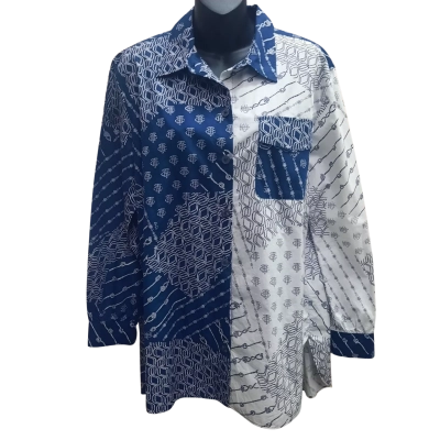 New With Tags TOMMY HILFIGER 'Millie' Long Sleeve Print Shirt EUR 42 AUS 14
