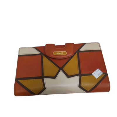 Mimco Womens Beige / Brown / Burnt Orange / Mustard Purse
