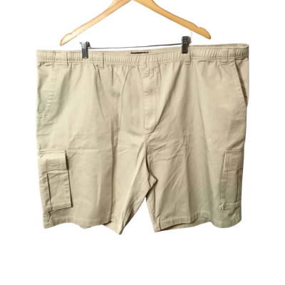Men’s Size 4XL Khaki Bronx Jeans Cargo Shorts