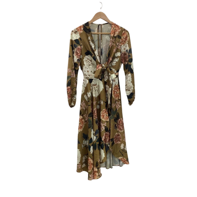 Sheike Womens  Size 6 Floral Dress Green BNWT RRP $179