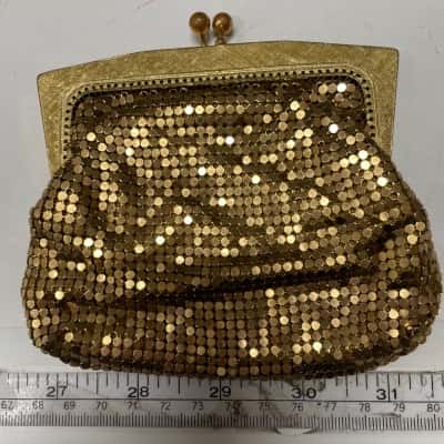 Oroton Womens Purse Gold Vintage